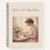 Lettres à ma mère | Journal à couverture personnal (Devant)