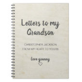 Lettres à Mon petit-fils Keepsaké Journal (Devant)