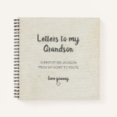 Lettres à Mon petit-fils Keepsaké Journal (Devant)