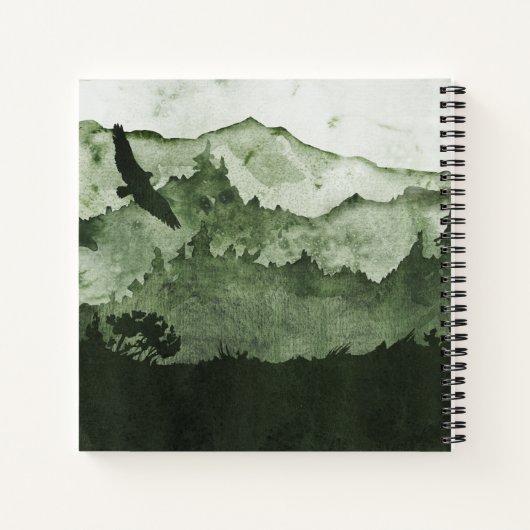 Lettres à My Nephew Mountains Keepsaké Journal (Dos)