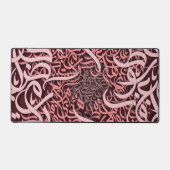 lettres arabes rose (Recto)