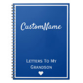 Lettres Au Journal De Mon Petit-Fils (Devant)