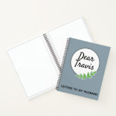 Lettres Au Journal De Wreath De Mon Mari (Intérieur)