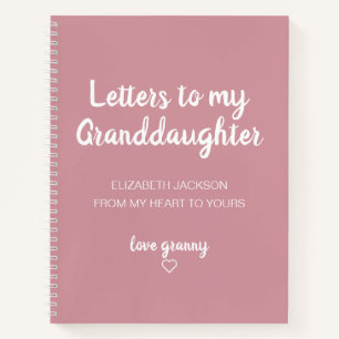 Lettres au livre de mémoire de ma petite-fille