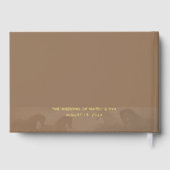 Lettres au livre d'invité Mariage de la mariée (Verso)