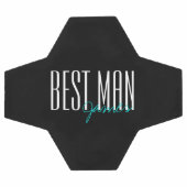Lettres audacieuses "Best Man" Soirée de mariage p (Plat)