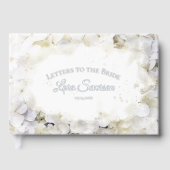 Lettres d'aquarelle blanches d'Hydrangée à la mari (Recto)