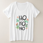 Lettres de Noël décoratives avec ho t-shirts<br><div class="desc">Lettres décoratives de Noël avec des t-shirts ho.</div>