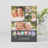 Lettres de Pâques Quatre Cartes photos (Debout devant)