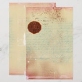 Lettres de Paris Stationery Briefpapier (Voorkant / Achterkant)