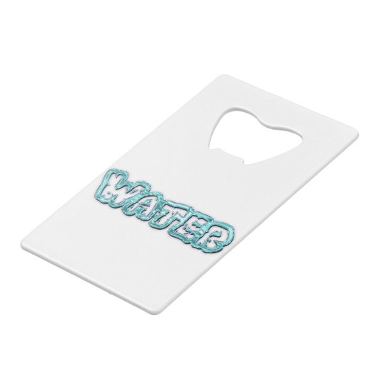 Lettres d'eau potable (Devant Angle)