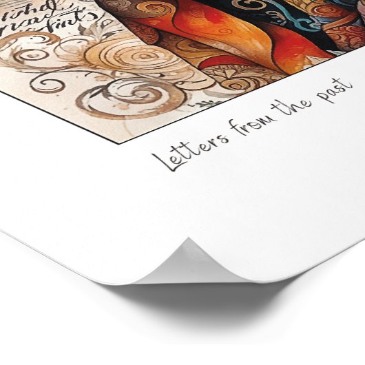Lettres du passé - Impression papier (Coin)