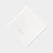 Lettres élégantes mariages Monogram Classic (Droite)