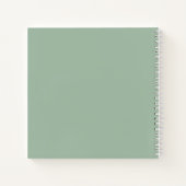 Lettres florale floues au Journal de ma fille (Dos)