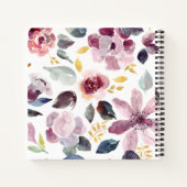 Lettres florales à My Niece Keepsaké Journal (Dos)