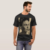 Lettres Frida Kahlo T-Shirt Classique Essentiel T- (Devant entier)