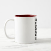 Lettres gothiques Mug (Gauche)
