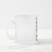 Lettres gothiques Mug (Gauche)