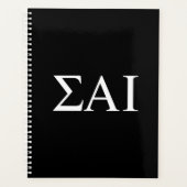 Lettres grecques Sigma Alpha Iota (Devant)