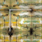 Lettres n'ont jamais envoyé de tissu (Carreau)