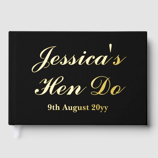 Lettres personnalisées à la mariée pour le week-en (Recto)