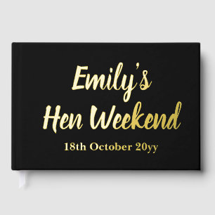 Lettres personnalisées à la mariée pour un week-en