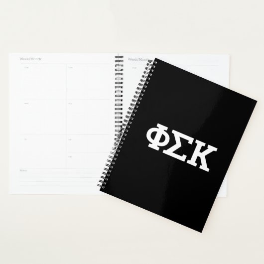 Lettres Phi Sigma Kappa (Devant avec enveloppe)