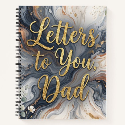 Lettres pour toi, Papa : Journal de deuil (Devant)