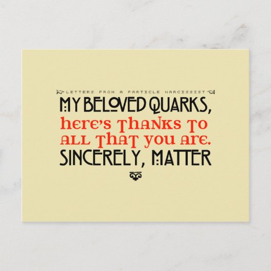 Lettres Provenant D'Une Carte Postale Narcissist D (Devant)