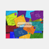 Lettres retirées de couverture d'ouatine de (Devant (Horizontal))