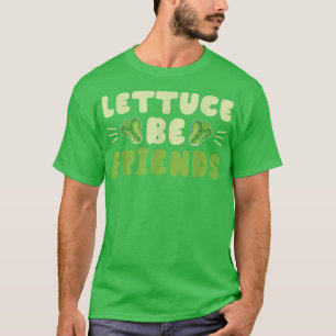 Lettuce Be Friends Guinea Pig Guinea Lover  T-shirt