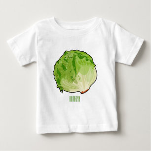 Lettuce cartoon illustratie