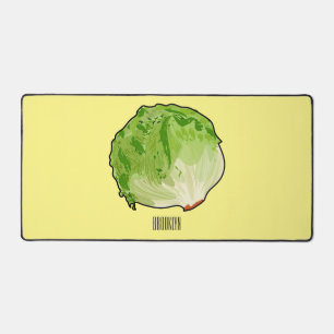 Lettuce cartoon illustratie bureaumat