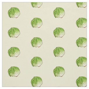 Lettuce cartoon illustratie stof
