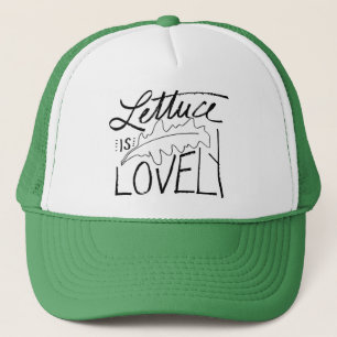 Lettuce is Lovely Trucker Hat Pet