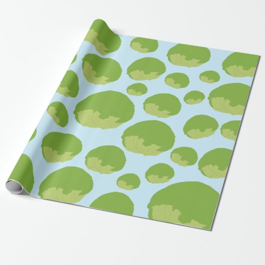 Lettuce Pattern Cadeaupapier (Uitgerold)