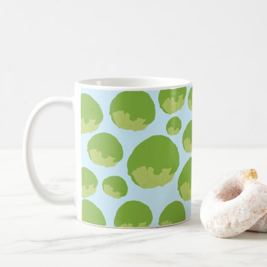 Lettuce Pattern Koffiemok (Met donut)