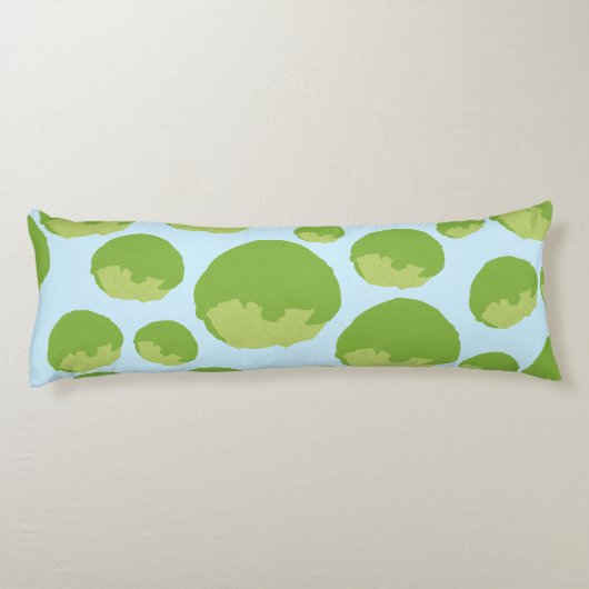 Lettuce Pattern Lichaamskussen (Achterkant)