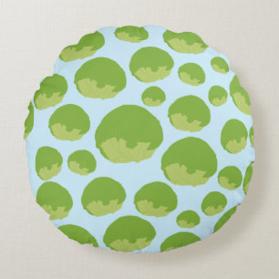 Lettuce Pattern Rond Kussen