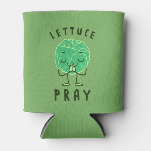Lettuce Pray Blikjeskoeler (Voorkant)