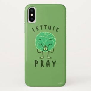 Lettuce Pray iPhone X Hoesje