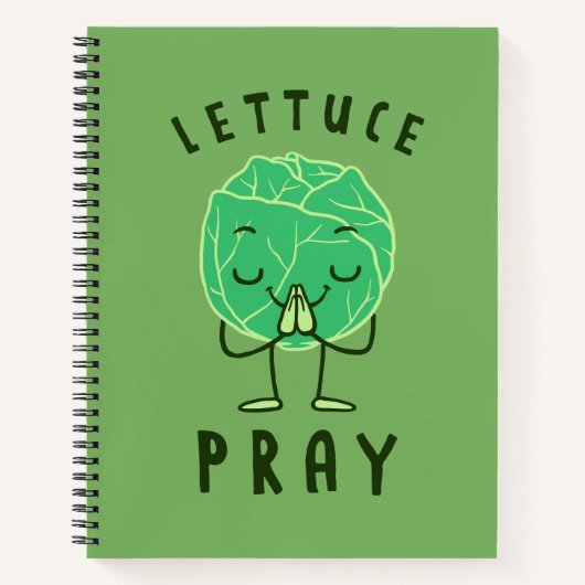 Lettuce Pray Notitieboek (Voorkant)