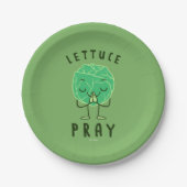 Lettuce Pray Papieren Bordje (Voorkant)