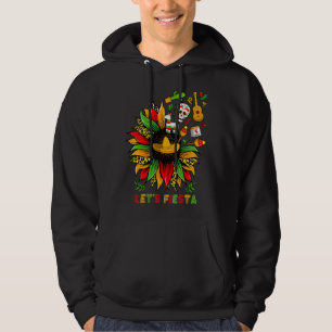 Letu2019s Fiesta Cinco De Mayo Sunflower Hoodie
