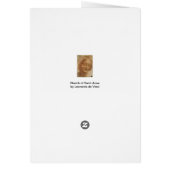 L'étude de Leonardo da Vinci sur le portrait de Sa (Dos)