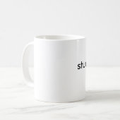 L'étudiant déchire la tasse (Devant gauche)