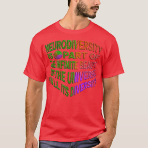 LETx27S CELEBRATE NEURODIVERSITEIT NEURODIVERSITEI T-shirt