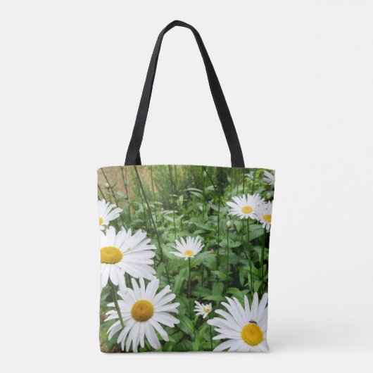 Leucanthemum sur le sac d'impression (Dos)