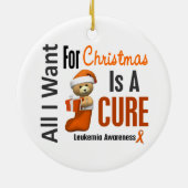 Leucémie toute que je veux pour des ornements de (Dos)