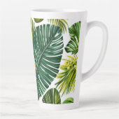 Leuchtende Orangengarten-Melodie Latte Mok